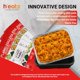 thumbnail image 5 of Kit de calentamiento de buffet LAVA GEL autocalentable para fiestas, 4 bandejas, 5 of 9
