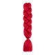 thumbnail image 1 of Xiao Hua Extensiones de cabello trenzado de ganchillo, 3 piezas de 23.6 pulgadas de largo, resistentes al calor, trenzadas de ganchillo, preestiradas, sin nudos, para peinado DIY, B12, 1 of 3