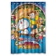 thumbnail image 1 of Cortina de ducha Doraemon, juego de cortina de baño con ganchos, tamaño 48 x 72 pulgadas, 1 of 3