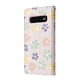 thumbnail image 5 of FOXDOCK Funda Tipo Cartera Floral para Samsung Galaxy S10 Plus ,Funda con Tapa de Cuero PU, Protección Antigolpes con Ranuras para Tarjetas y Soporte, 5 of 5