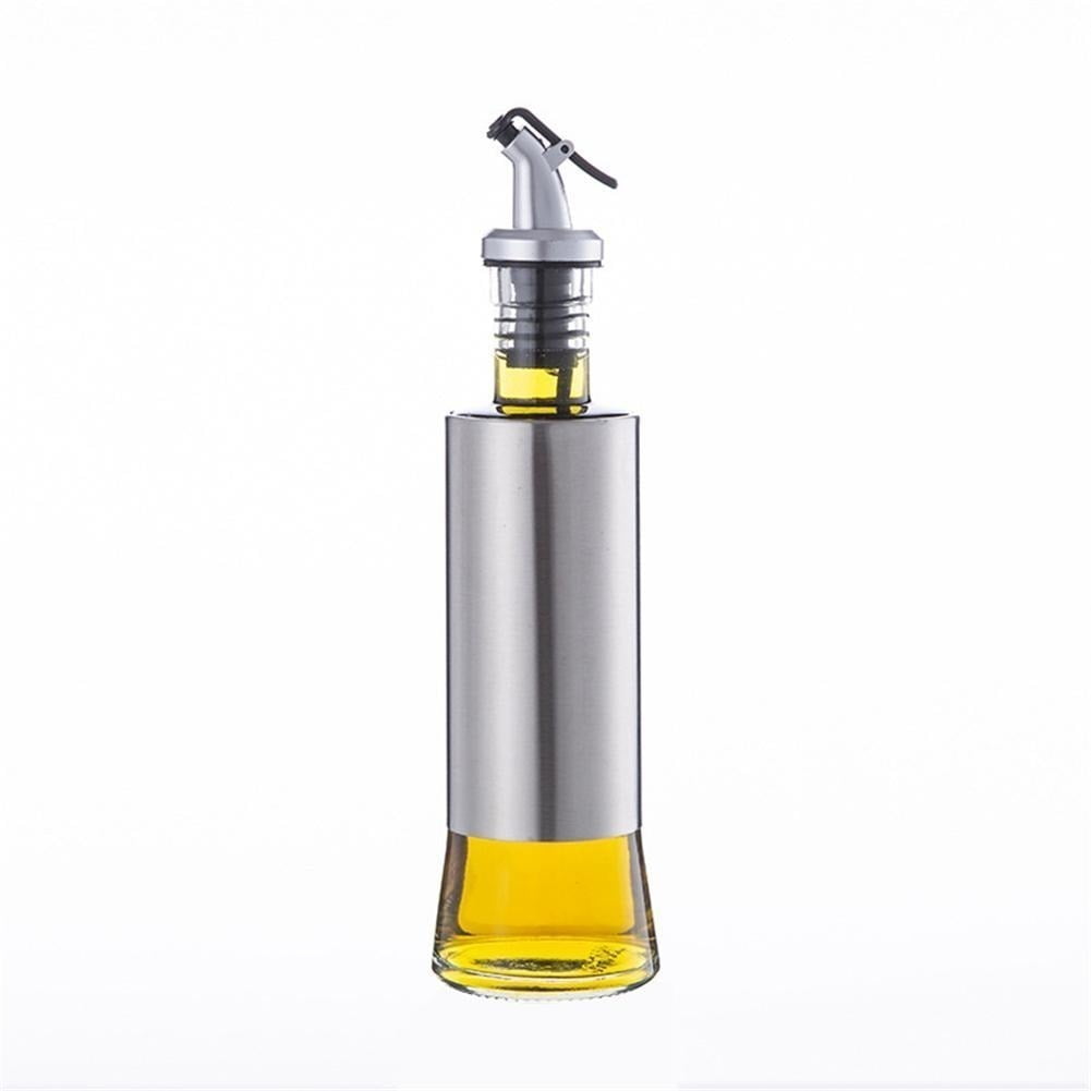 Genérico - Botella Dispensadora De Vidrio Aceite Vinagre 200ml