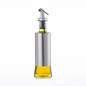 Genérico - Botella Dispensadora De Vidrio Aceite Vinagre 200Ml