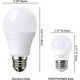 thumbnail image 2 of Ampolleta para refrigerador PARTPHONER A15 LED 5 W E26 equivalente a 40 W, 2 of 3