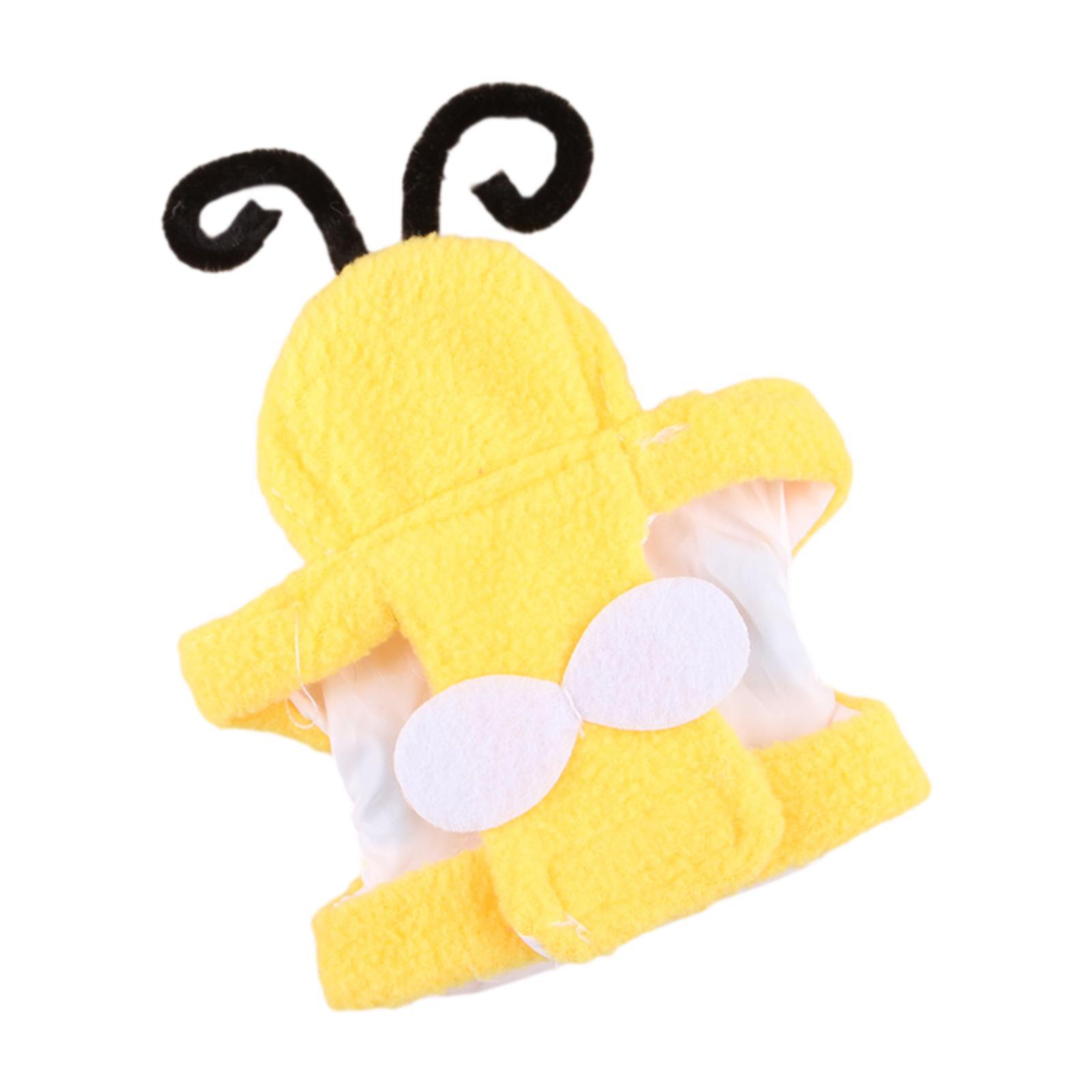 Ioensy - Ropa Para Pájaros Para Mascotas Disfraz De Pájaro Con Forma De Abeja Para Cumpleaños Periquitos Grises Africanos M