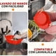 thumbnail image 3 of Bandeja Reutilizable de Silicona para Freidora de Air Fryer Roja, 3 of 3