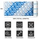 thumbnail image 2 of Cinta adhesiva para césped OK TAPE, 10 cm x 9 m, impermeable, azul, 2 of 8