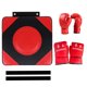 thumbnail image 4 of Boxeo Pared Objetivo Cuadrado Sparring Pad Boxeo Pad Para Deportes Entrenamiento Fitness 2 Par Guantes L Rojo, 4 of 4