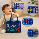 thumbnail image 1 of Libro Sensorial Montessori Tablero Didáctico Juego Tela 8pag, 1 of 7