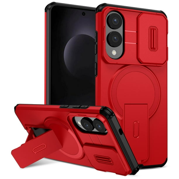 Funda FOXDOCK para Samsung Galaxy S25 Edge – Magnética Antigolpes con Soporte y Protección Doble