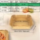 thumbnail image 2 of 100 fundas de papel desechables cuadradas de 8,6 x 5,5 pulgadas, aptas para uso alimentario, compatibles con Ninja DZ201, DZ401 y otras freidoras de aire de doble zona., 2 of 5