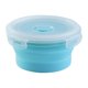 thumbnail image 5 of Contenedor De Comida Redondo Almacenamiento Plegable Cuenco De Camping Microondas Refrigerador XL 1200ML Azul, 5 of 5