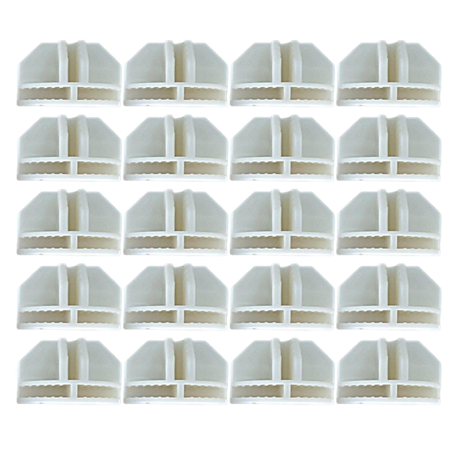 Bothyi - 20 Piezas De Hebillas De Cierre Para Armario, Organizadores Modulares Para Estantes Y Armarios.