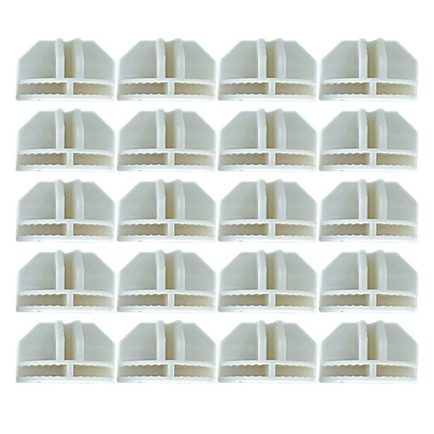 20 Piezas De Hebillas De Cierre Para Armario, Organizadores Modulares Para Estantes Y Armarios.