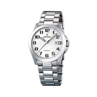Reloj F16376/7 Festina Blanco Hombre Acero Clásico