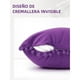 thumbnail image 3 of 2 Fundas De Almohada Cuadradas De Terciopelo Blando, Fundas De Almohada Decorativas De 40 X 40 Cm, Con Bolas De Terciopelo, Para Sofás De Decoración Familiar, Reposabrazos, Etc., 3 of 5