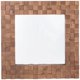 thumbnail image 1 of Espejo Moran de pared cuadrado de madera estilo mosaico 80x86x45, 1 of 5