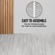 thumbnail image 5 of Baldosas de espuma para suelo Home Cube USA 61 cm gris 96 ft² (9 m²), 5 of 8