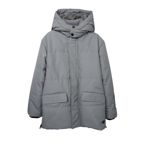 Pillin - Parka Niño Larga Acolchada Impermeable Verde