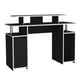 thumbnail image 1 of Escritorio Gamer 1 Puerta 88,5x120x45 Cm Fm-070n Negro Y Blanco, 1 of 8