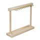 thumbnail image 1 of Organizador De Joyas Soporte De Exhibición De Madera Para Relojes Pendientes Estante De Almacenamiento 12 Perchas, 1 of 5