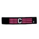 thumbnail image 4 of Fútbol Fútbol Deportes Brazo Bandas Ajustables Capitán Brazalete # 2 Negro, 4 of 5