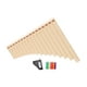thumbnail image 1 of Flautas De Pan C Key 16 Tubos Con Pegatina De Nota Musical Y Bolsa De Transporte Para Músico, 1 of 5
