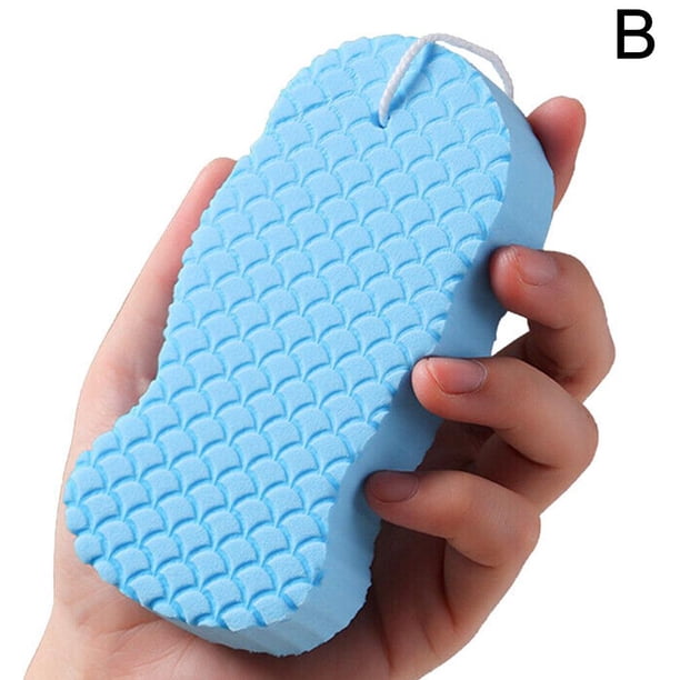 Dead Skin Removing Sponge Pink Magic Bath Sponge Exfoliating Body Massage Cleaning Shower Brushes Bath Tools For Baby Kids Adult