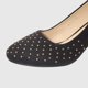 thumbnail image 5 of Zapato taco Negro Heriel, 5 of 5