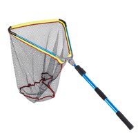 Magideal - Red Telescópica De Pesca De 200Cm Y 79 "", Red De Pesca De Aluminio Con Asa De Poste Extensible De Plegado Para Herramientas De Pesca De Agua Du