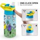 thumbnail image 4 of Peep y el Gran Mundo Ancho Botella de Agua con Tapa Pop Top de Un Toque, Acero Inoxidable, a Prueba de Fugas, para Deportes, Botella Infantil azul 12 oz, 4 of 6
