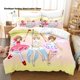 thumbnail image 1 of New CARDCAPTOR SAKURA Bedding Set Single Twin Full Queen King Size Bed Set Aldult Kid Bedroom Duvetcover Sets CXG bed sheet setBed Sheets, 1 of 5
