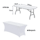 thumbnail image 2 of Funda mantel spandex mesa 8ft 244x76 evento, 2 of 3