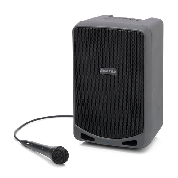 Caja activa Samson XP106 con microfono y bluetooth