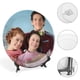 thumbnail image 4 of Passe Partout Plato decorativo de porcelana fina (bone china), plato decorativo de cerámica para hogar, oficina, soporte de pared, platos decorativos para dormitorio - 6 pulgadas (15 cm), 4 of 6