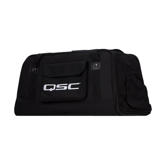 Bolso tipo tote acolchado y resistente a la intemperie para parlante QSC K10