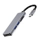 thumbnail image 4 of 5 Tipo C A 2x USB 3.0 TF SD Hub Para Computadoras Portátiles Con Teléfonos Móviles, 4 of 5