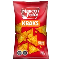 Tortillas Kraks Queso 200 G Marco Polo