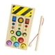 thumbnail image 3 of Panel De Control De Madera, Interruptor, Tablero Ocupado De Juguete Para Niños Y Niñas, Juguete De Madera Preescolar, 3 of 5