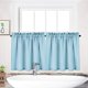 thumbnail image 1 of Cortina NANAN Waffle Impermeable para Baño 76 × 76 cm (Juego de 2), 1 of 7