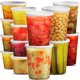 thumbnail image 1 of Contenedores De Comida Deli 16 Juegos 240 A 960 Ml Sin Bpa, 1 of 6