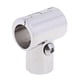 thumbnail image 3 of Accesorio Para Pasamanos De Barco De 25 Mm T De 90 Grados 3 Vías - Acero Inoxidable 316 Silver11, 3 of 5