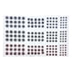 thumbnail image 5 of 183pcs Pesca Se?uelo Ojos 3D Ojos Holográficos Fly Aying Jigs Crafts DIY Azul Negro Rojo, 5 of 5