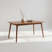 Pandalino - Mesa Rectangular Cosmo 140X80 Cm | Madera Oscura