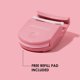 thumbnail image 4 of Rizador de pestañas JAPONESQUE Travel de plástico rosa con repuesto, 4 of 8