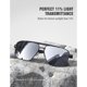 thumbnail image 3 of Lentes Aviador LUENX Metal Polarizados UV400 Unisex ANSI Z87.1, 3 of 3