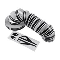 Ioensy - Cinta Adhesiva De Vinilo Para Coche Genérica, Para Manualidades, Proyectos, Universal, 10 M, Color Negro