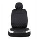 thumbnail image 2 of Funda Asiento Cuerina Borde Blanco, 2 of 2