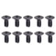 thumbnail image 1 of 10 unids 5 vías interruptor de guitarra de 3 vías tornillos fijos tuercas de reemplazo negro, 1 of 5
