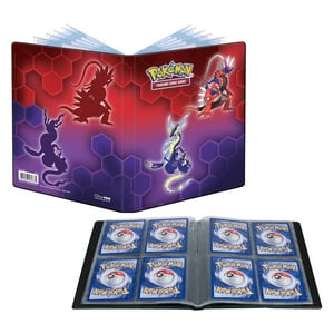 Ultra Pro - Portafolio 4 Bolsillos Para Cartas Pokemon Koraidon Miraidon