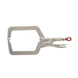 C-Clamp Milwaukee 48223533 9 Cierres Profundos, Color Plateado